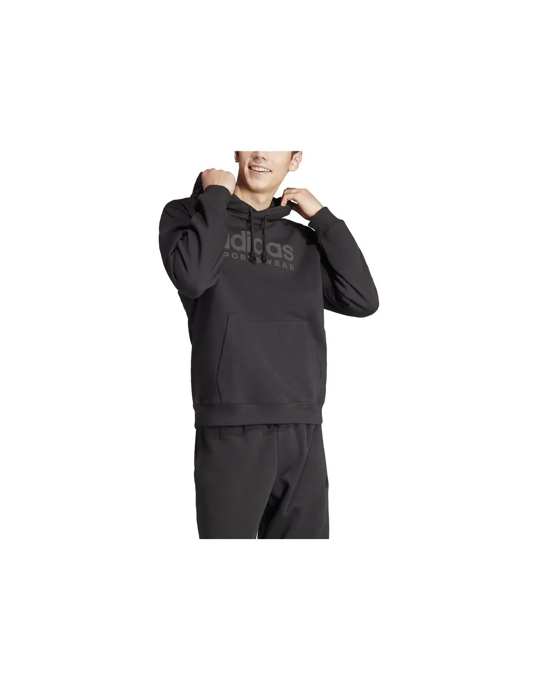 Sudadera adidas All Szn Graphic Hoody Hombre Negro