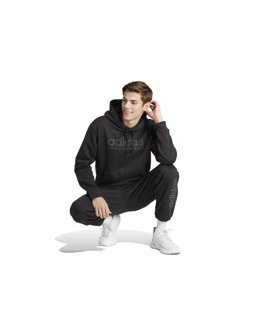 Sudadera adidas All Szn Graphic Hoody Hombre Negro