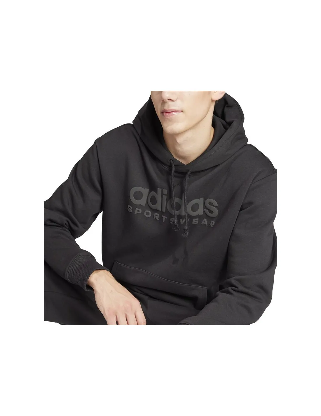 Sudadera adidas All Szn Graphic Hoody Hombre Negro