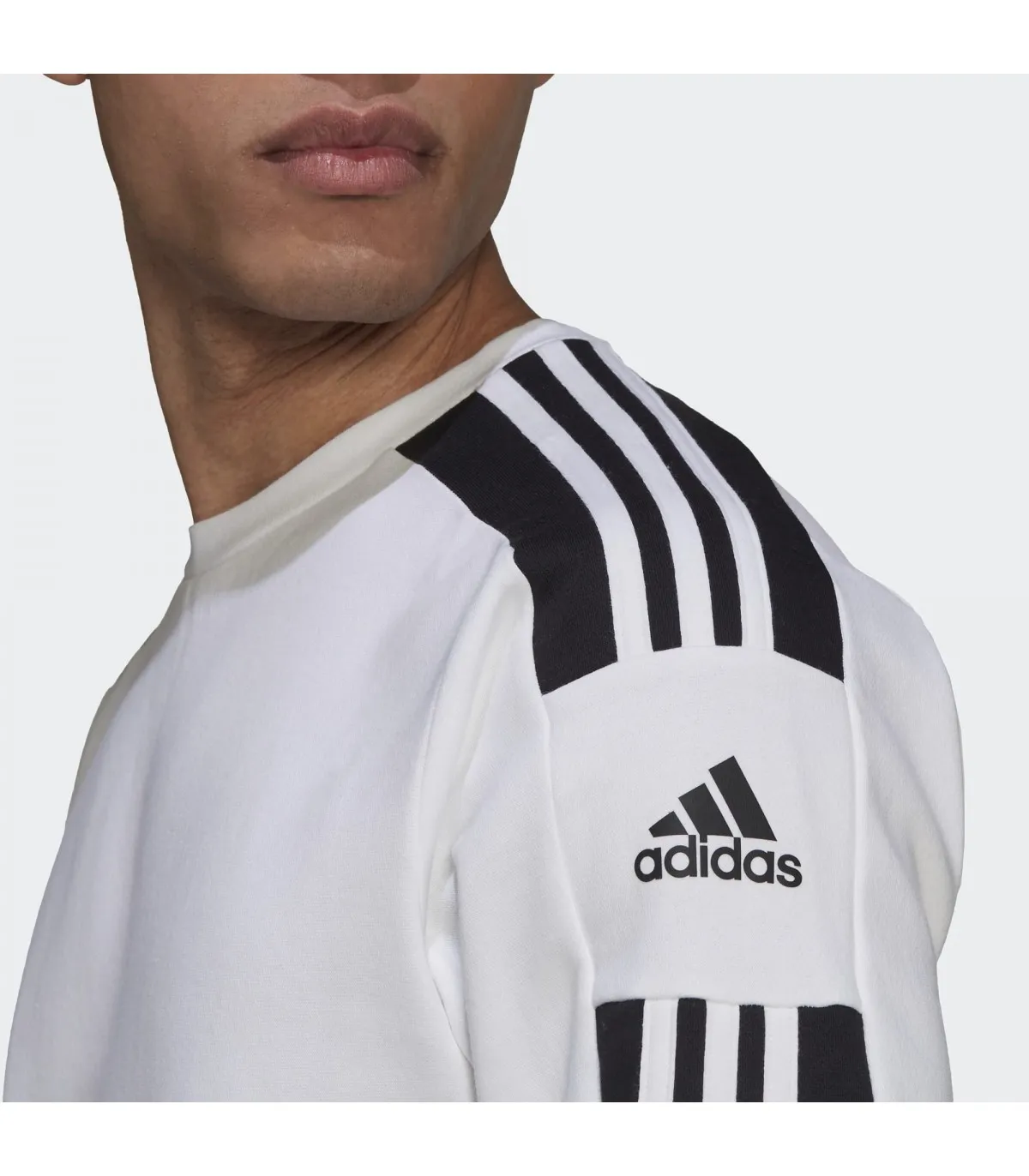 Sudadera Adidas Squadra 21 Blanca Hombre
