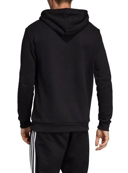 sudadera adidas trefoil negro hombre