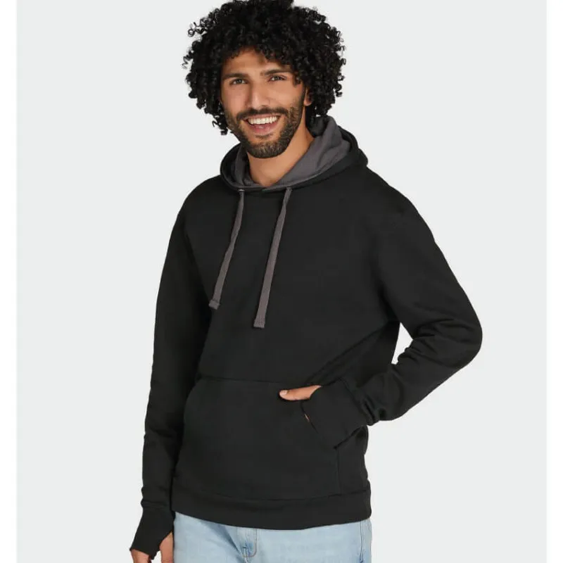 Sudadera Capucha Bicolor Hombre de SG