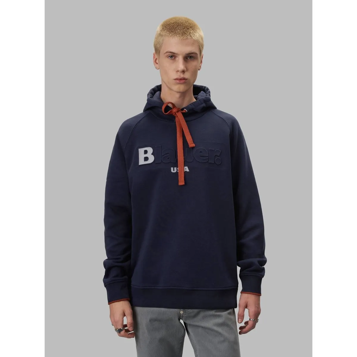 SUDADERA  CHIUSA CAPUCHA  HOMBRE