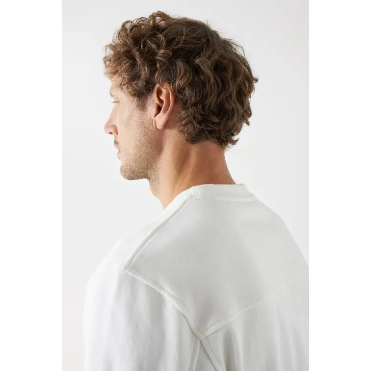 SUDADERA CON BRANDING HOMBRE SALSA