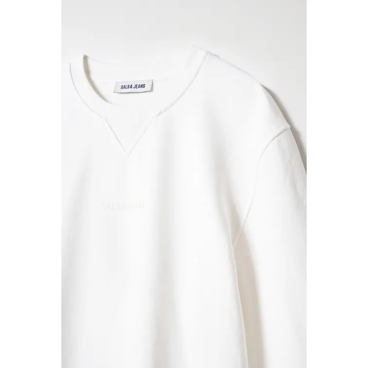 SUDADERA CON BRANDING HOMBRE SALSA
