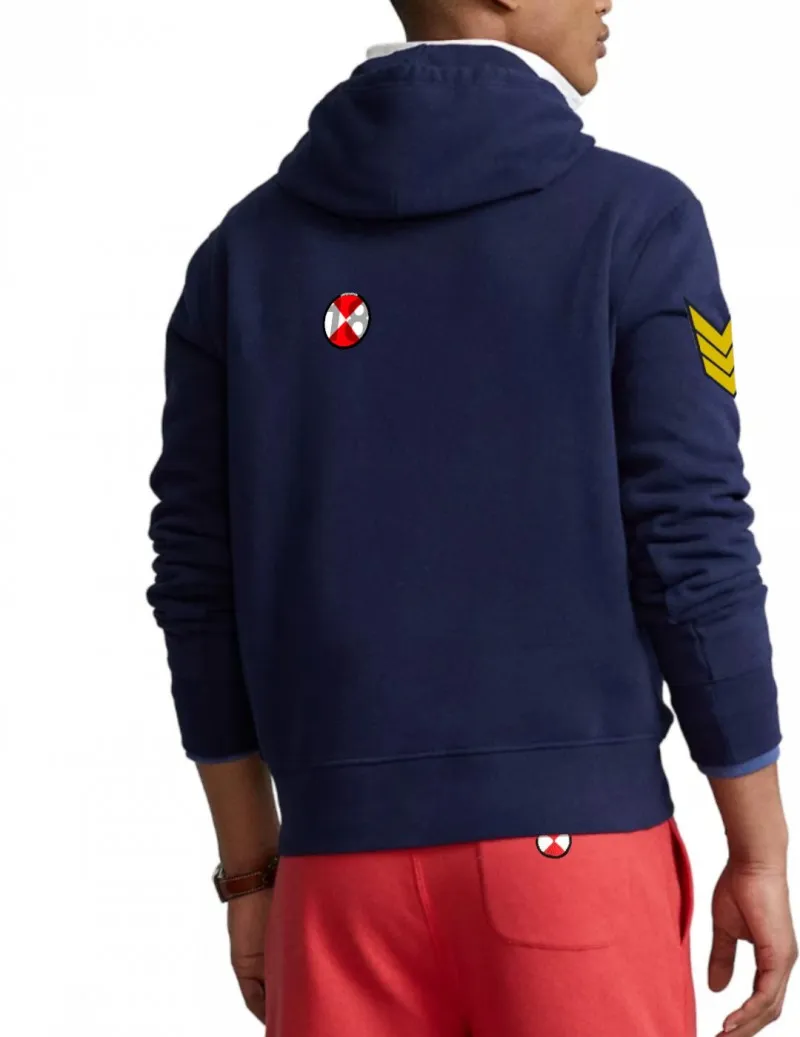 Sudadera de hombre NAVAL marino