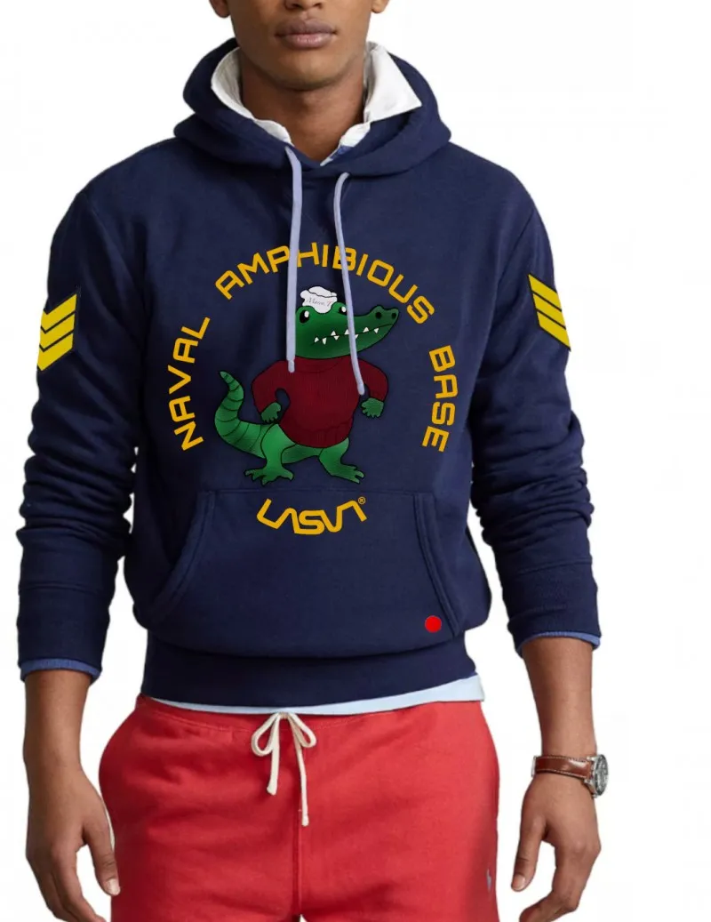 Sudadera de hombre NAVAL marino