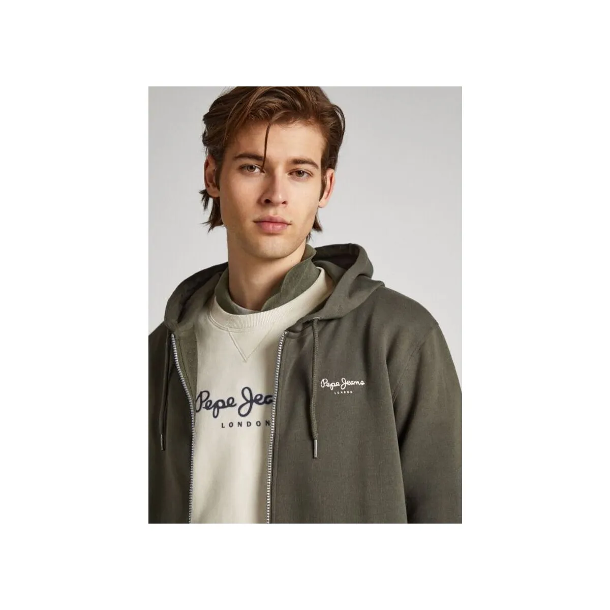 SUDADERA  EDWARD ZIP HOMBRE