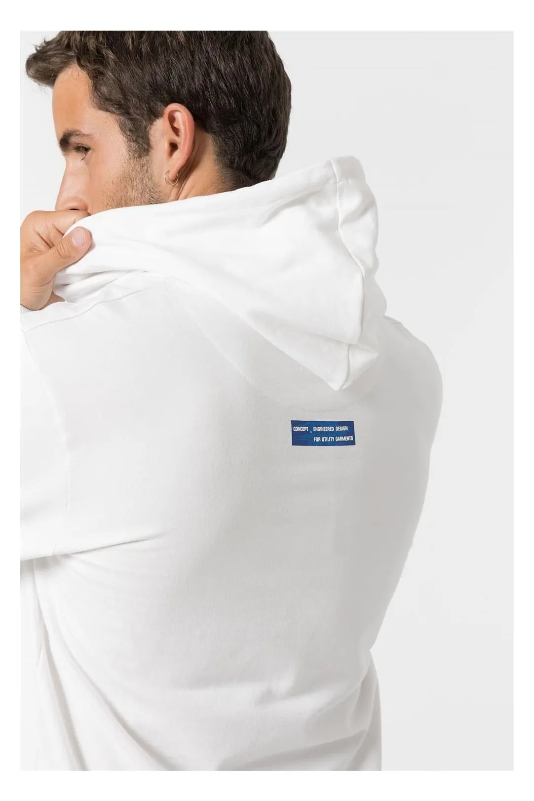 Sudadera hombre Breack blanco