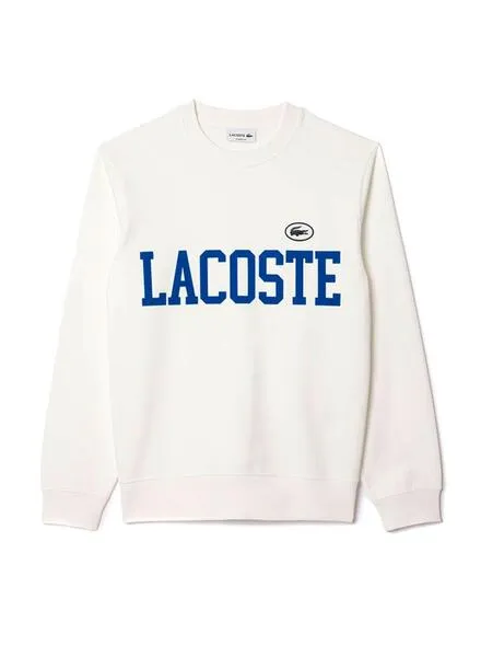Sudadera Lacoste Iconics Blanco Para Hombre