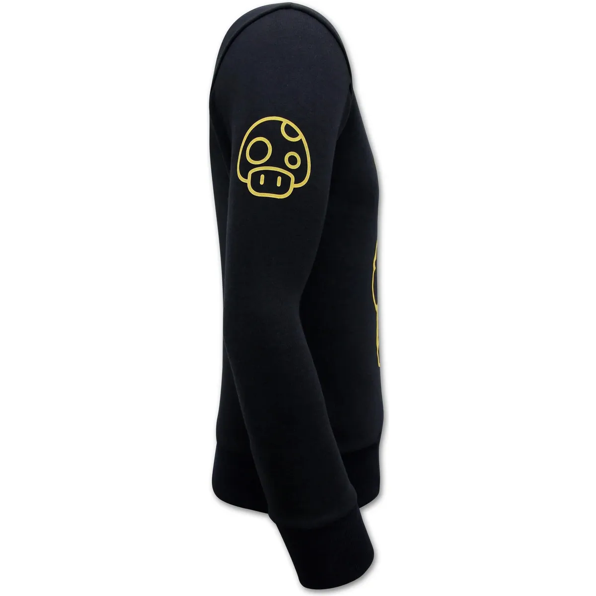 Sudadera Mario Design Hombre Negra