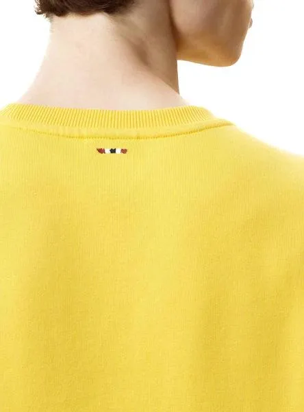 sudadera napapijri bevora amarillo hombre