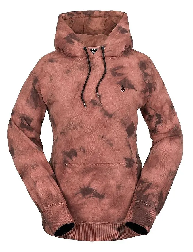 SUDADERA VOLCOM COSTUS PULLOVER FLEECE  PINK SALT WASH  WOMEN´S