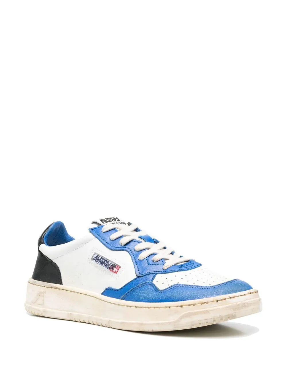SUPER VINTAGE MEDALIST LOW BLUE WHITE BLACK