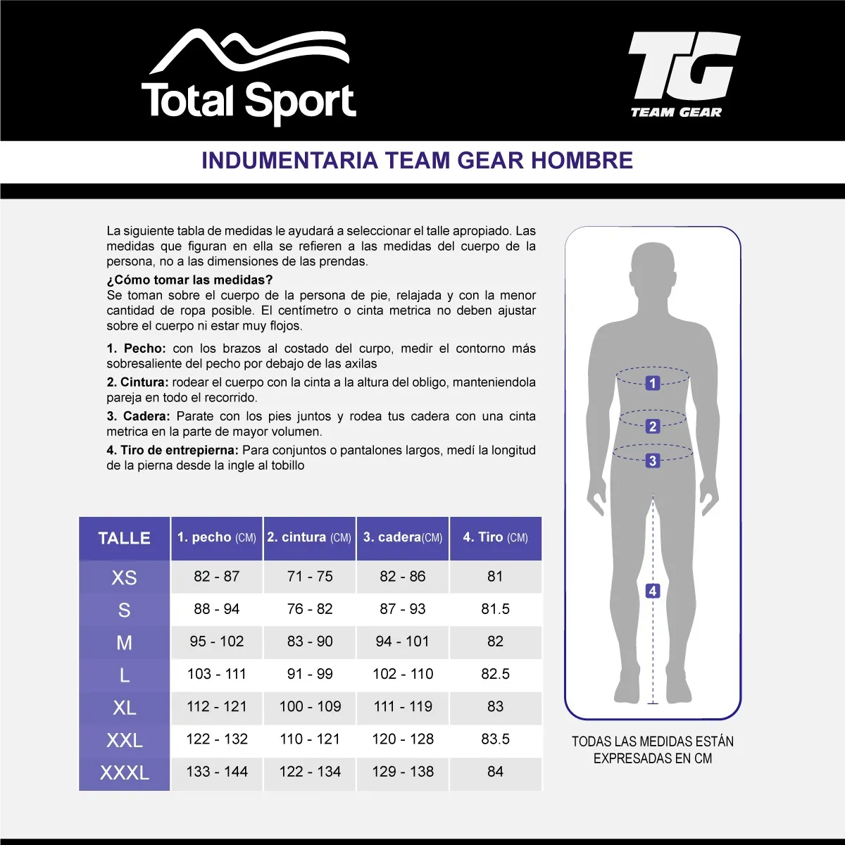 Team Gear Pantalón Recto – Hombre – 98430207
