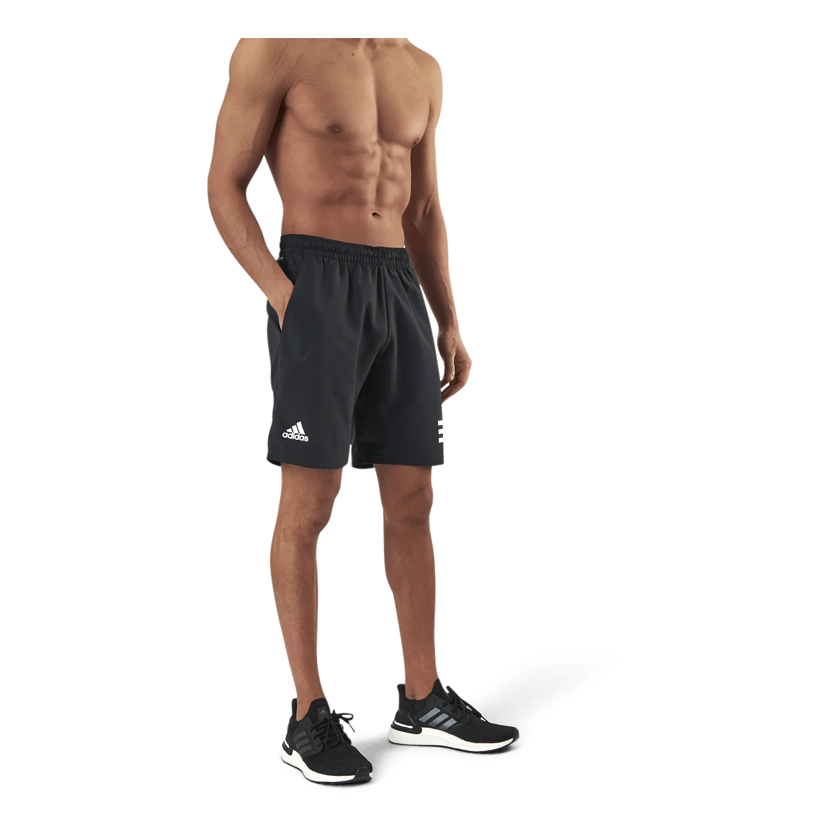 TENIS ADIDAS CLUB 3STRIPE SHORTS WHITE/BLACK