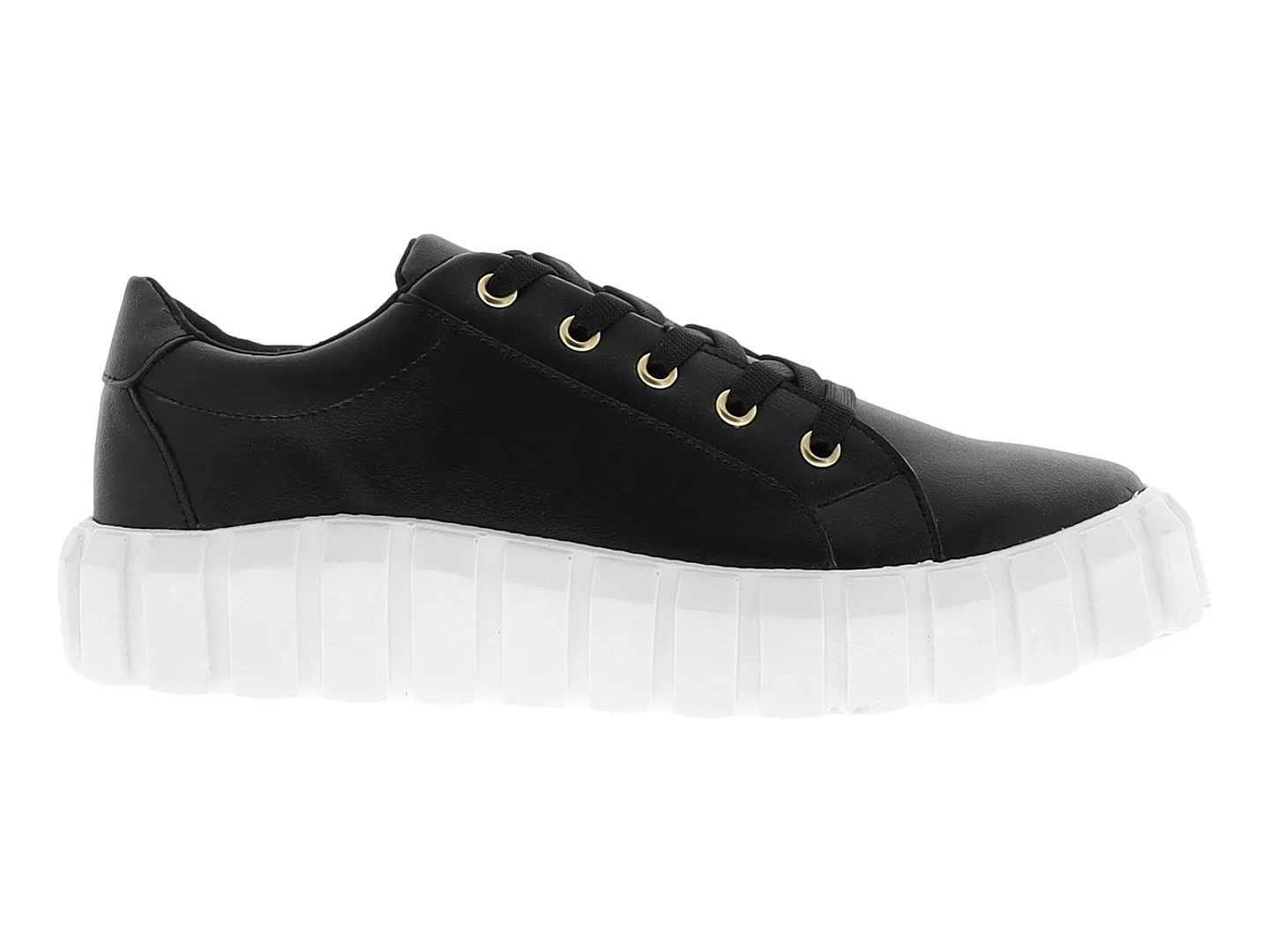 Tenis Thentic Rg01 Negro Para Mujer