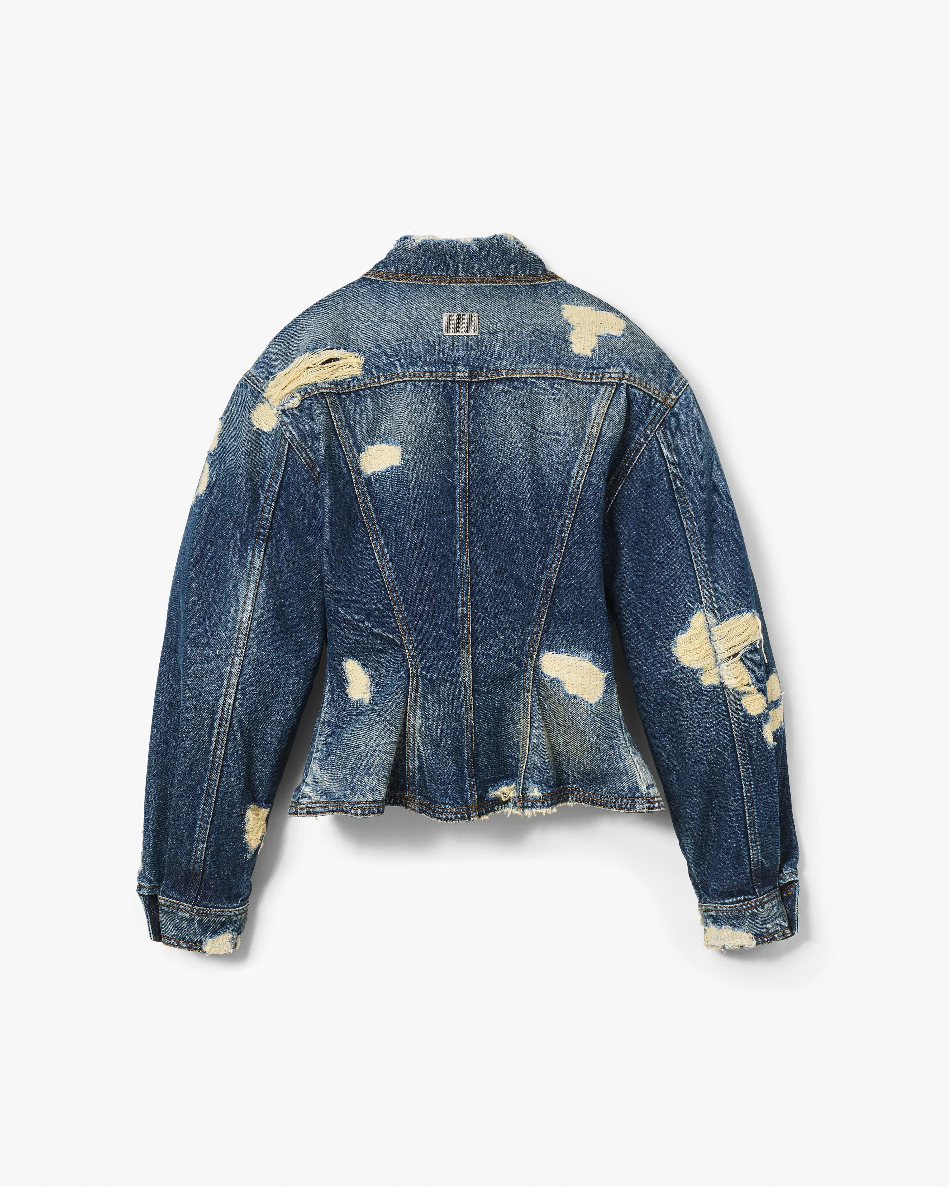 The Rip And Repair Fluted Denim Jacket