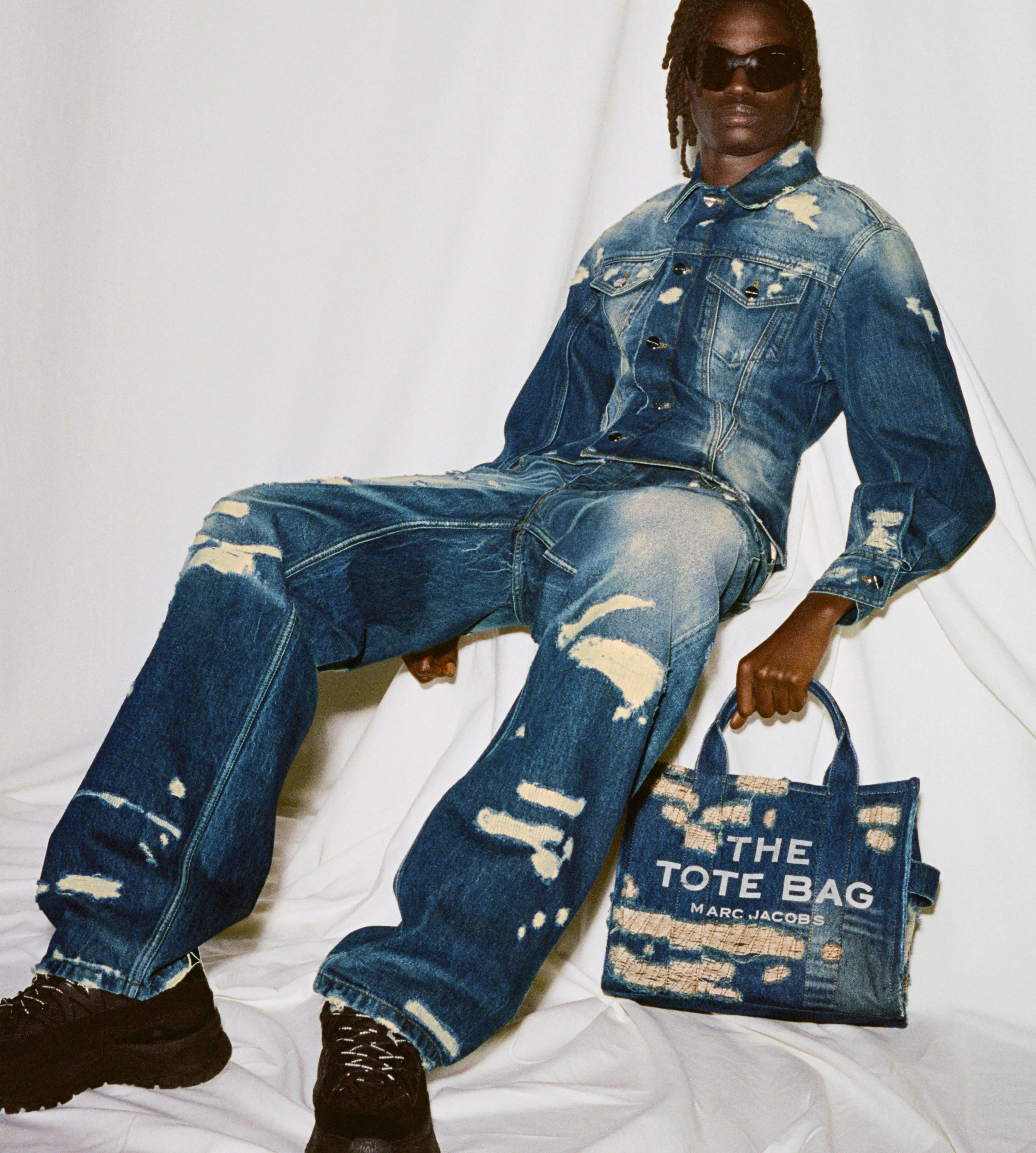 The Rip And Repair Fluted Denim Jacket