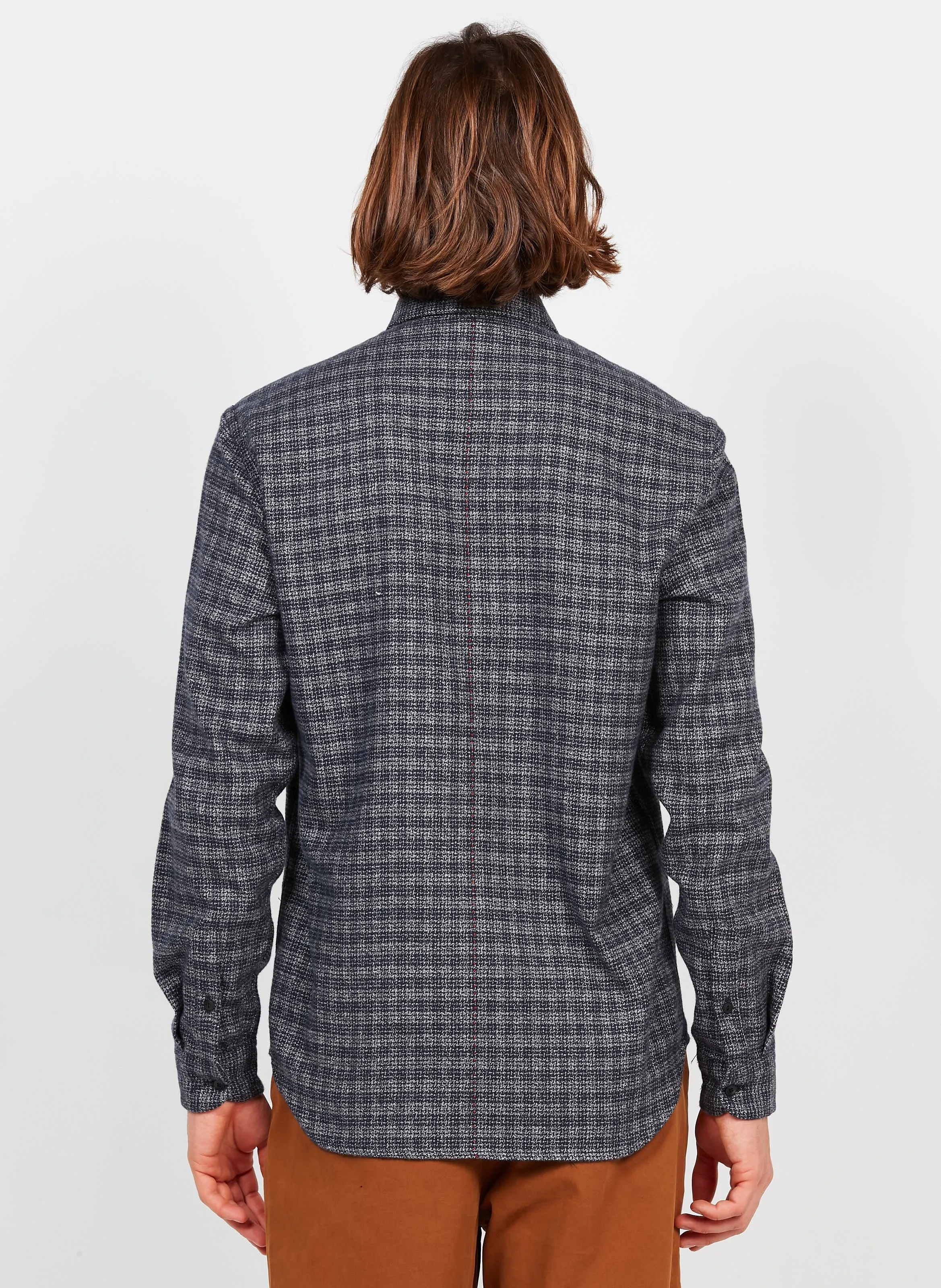 TOKYO HOUND  CAMISA DE ALGODóN CON CUELLO CLáSICO EN AZUL