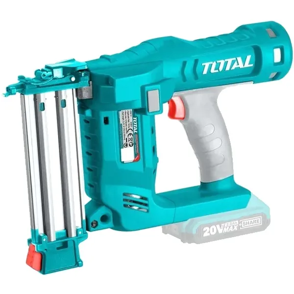 TOTAL  TCBNLI2028  PISTOLA DE CLAVOS  SIN BATERíAS Y CARGADORES, IONES DE LITIO, 20 VOLTIOS,  AH, CLAVOS PARA MADERA