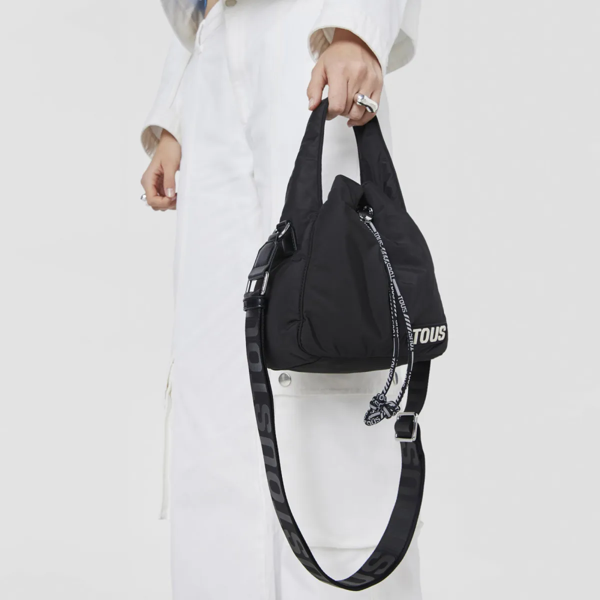 TOUS BOMBONERA CAROL SOFT NEGRO  TOUS