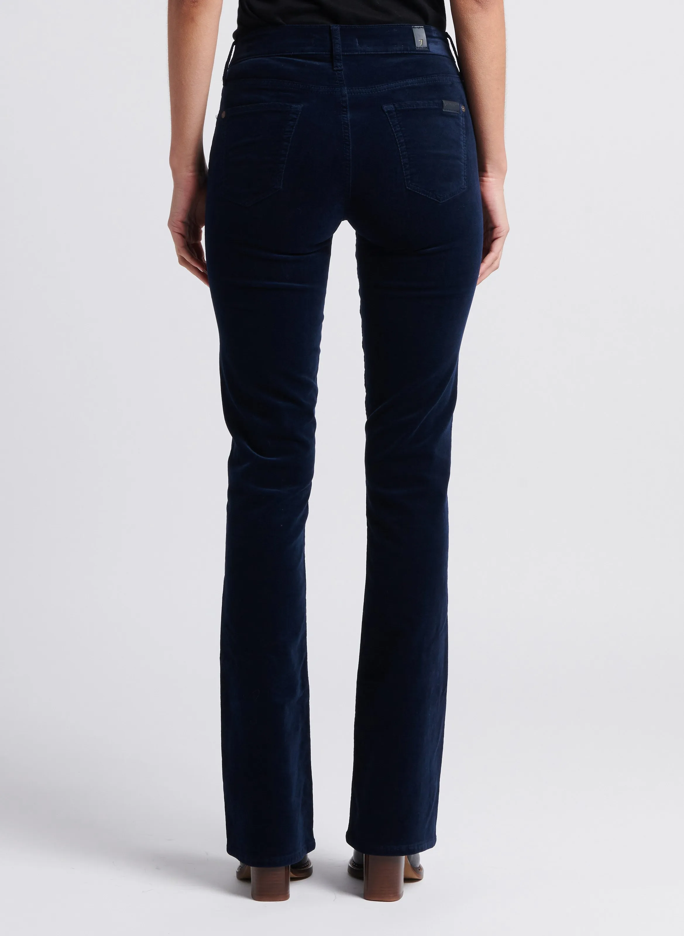 TWILIGHT  PANTALóN BOOTCUT DE MEZCLA DE ALGODóN EN AZUL