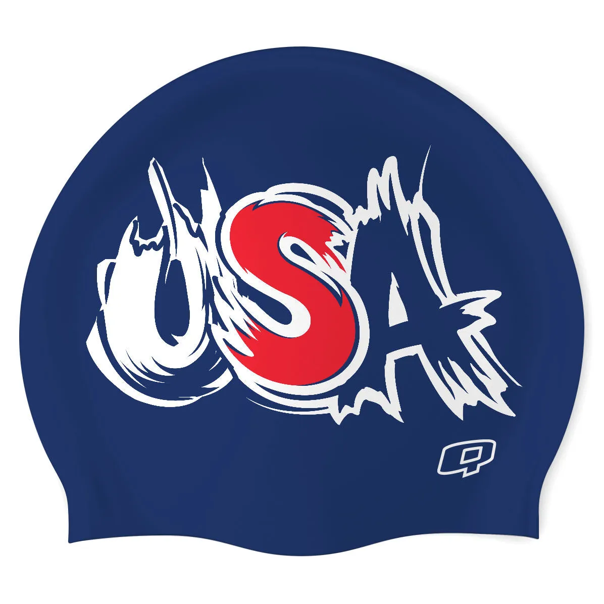 USA 02  SILICON SWIMMING CAP