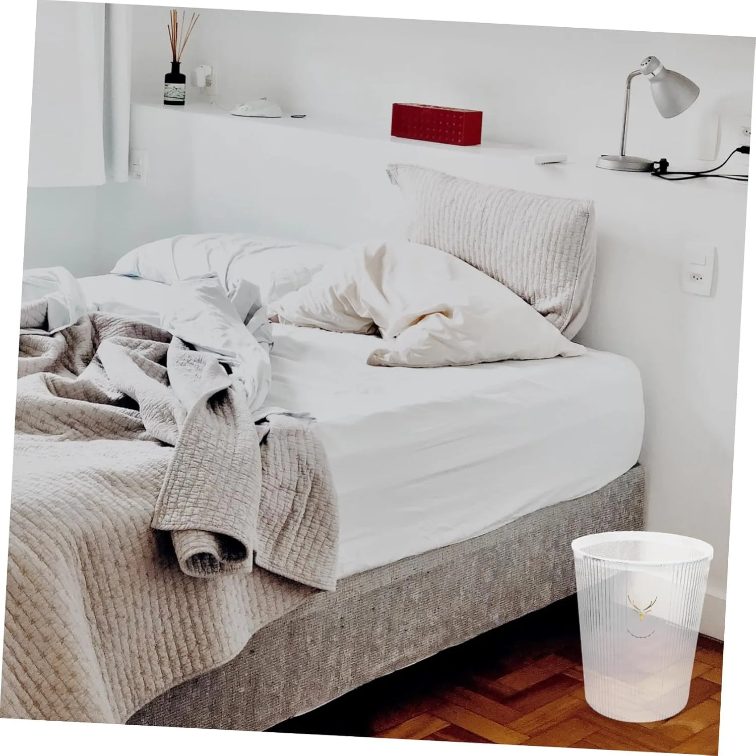 WATIIFUFU kitchen bin trash bin estuche espack Basurero de PET garbage bin Basurero para baño trash can Basura contenedores para