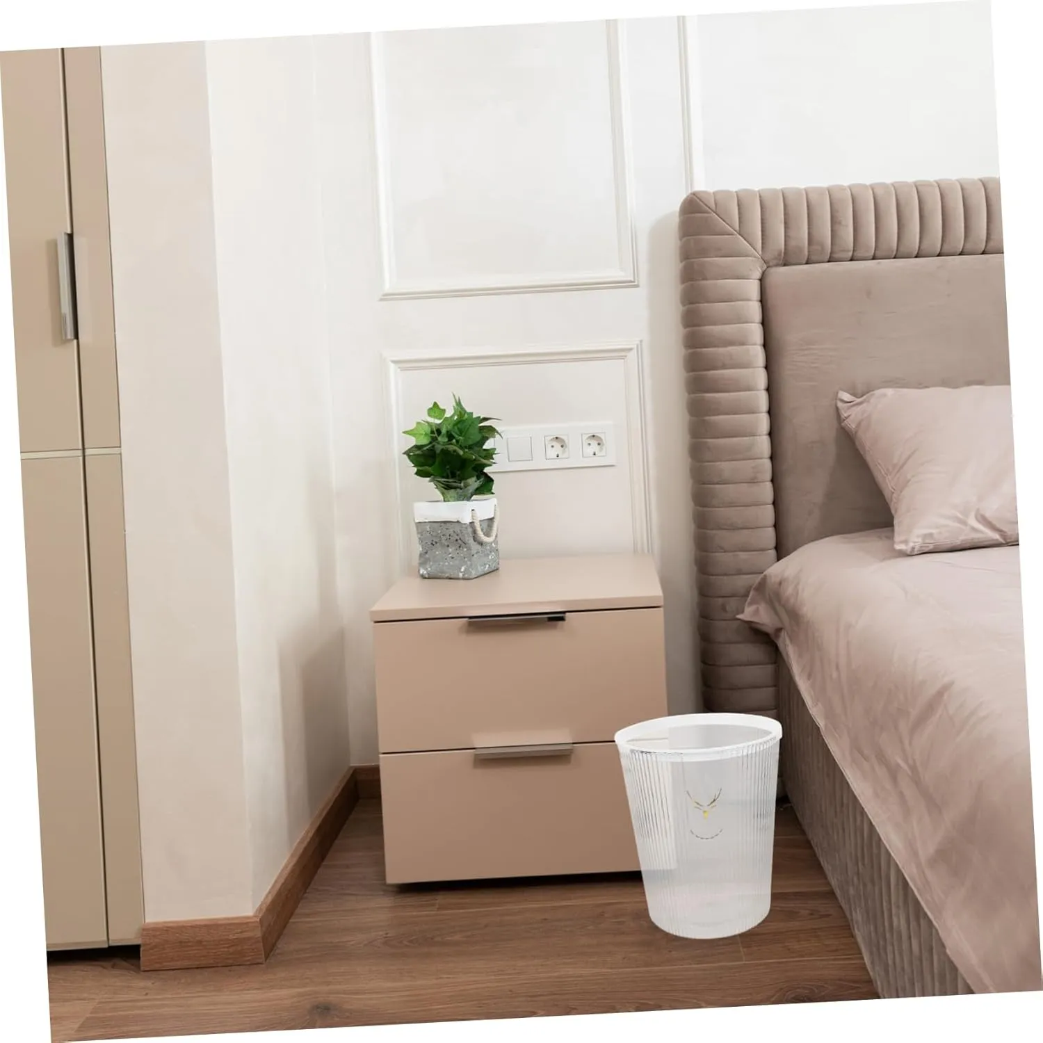 WATIIFUFU kitchen bin trash bin estuche espack Basurero de PET garbage bin Basurero para baño trash can Basura contenedores para