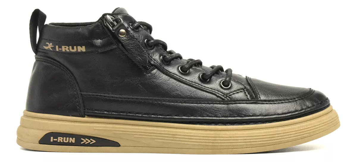 Zapatilla Botita Urbana Hombre Importado Ecocuero Irun 2002