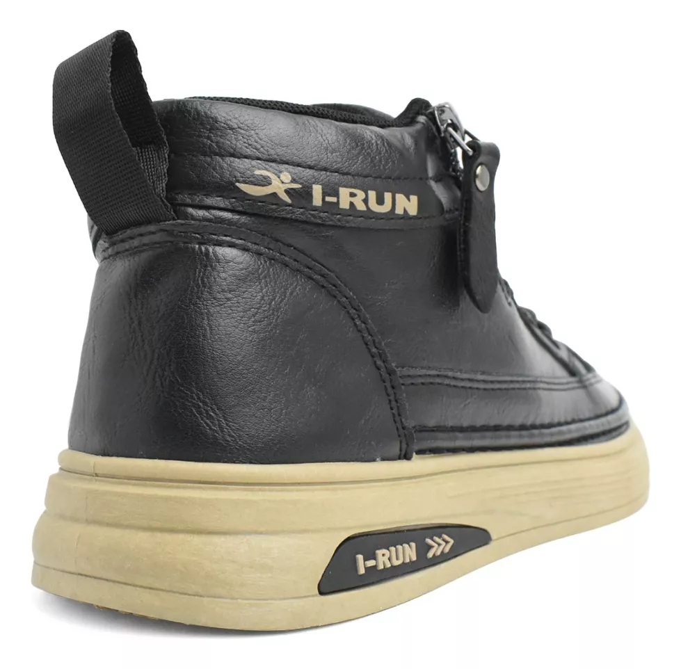Zapatilla Botita Urbana Hombre Importado Ecocuero Irun 2002