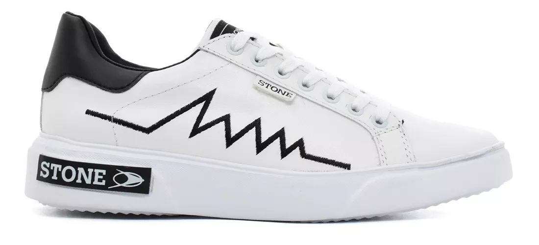 Zapatilla Hombre Urbana Cuero Vacuno Stone 1648
