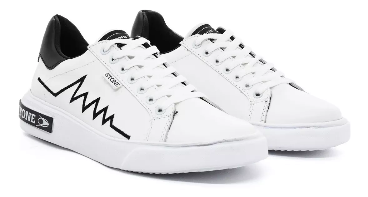 Zapatilla Hombre Urbana Cuero Vacuno Stone 1648