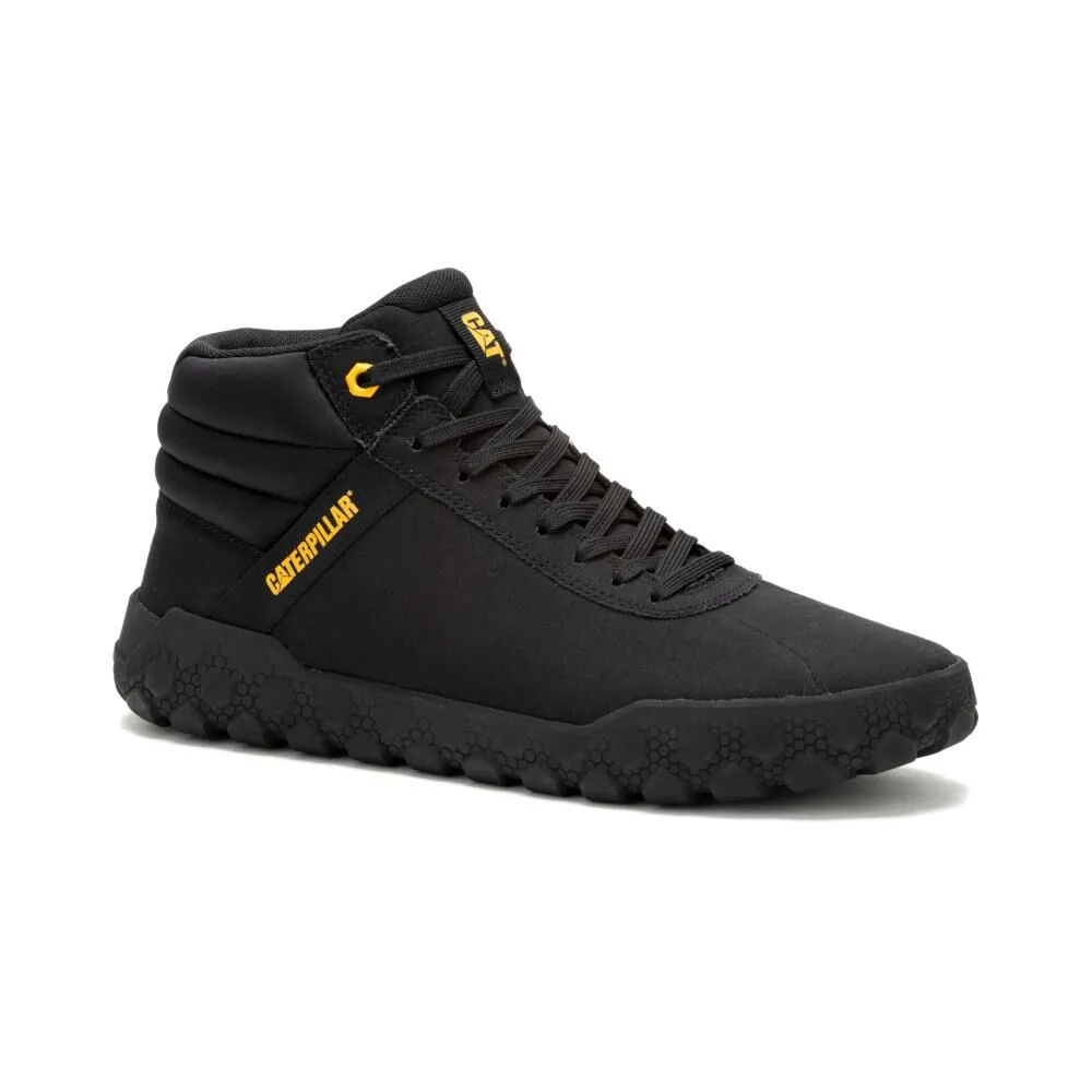 Zapatilla Urbana Hombre Caterpillar Hex + Mid Canvas Negro