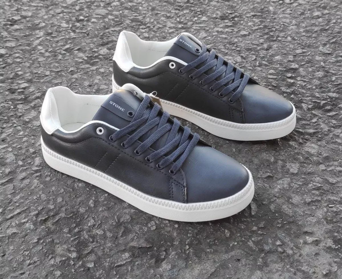 Zapatilla Urbana Hombre Eco Cuero Stone 8102