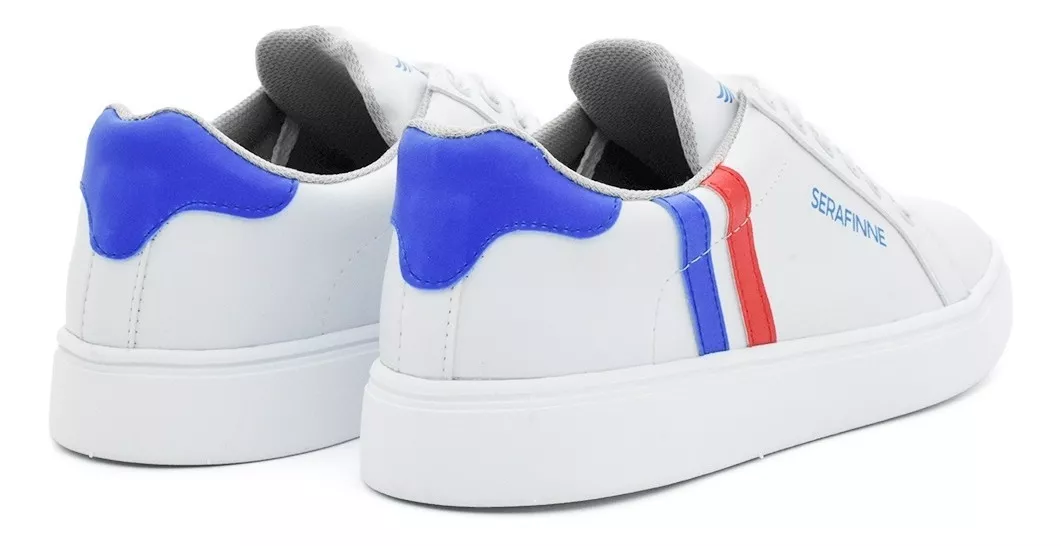 Zapatilla Urbana Hombre Ecocuero Liviana Cómoda Serafine 670