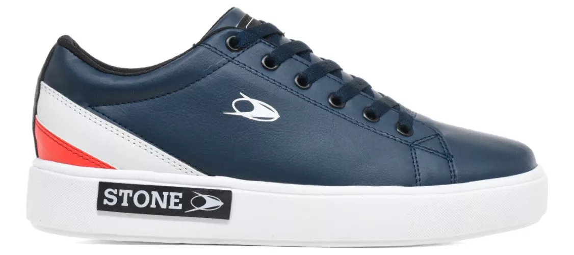 Zapatilla Urbana Hombre Plataforma Cómoda Liviana Stone 8145