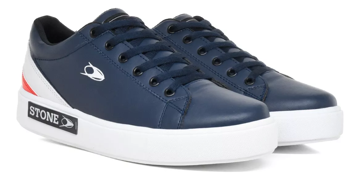 Zapatilla Urbana Hombre Plataforma Cómoda Liviana Stone 8145