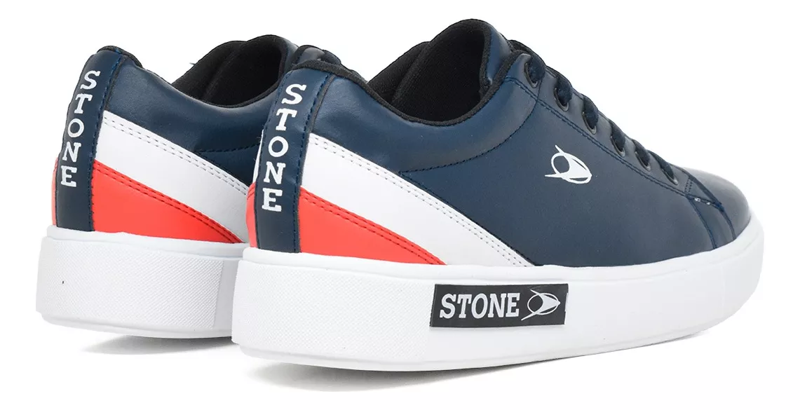 Zapatilla Urbana Hombre Plataforma Cómoda Liviana Stone 8145