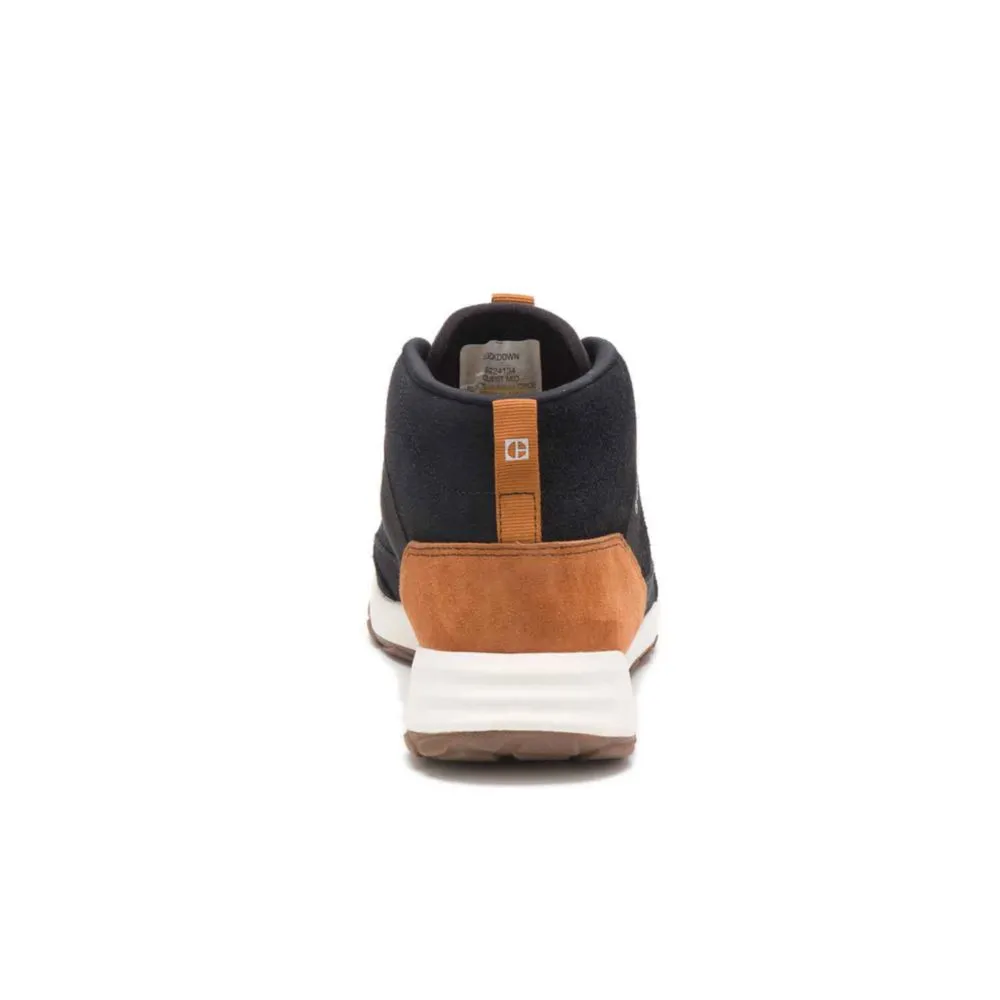 Zapatillas  CAT Urbanas Hombre Quest Mid Negro