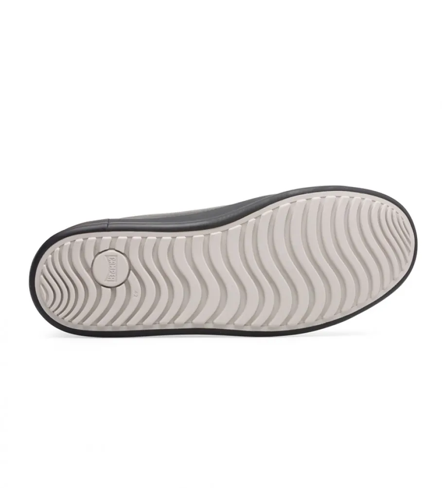 Zapatillas de piel Chasis negro