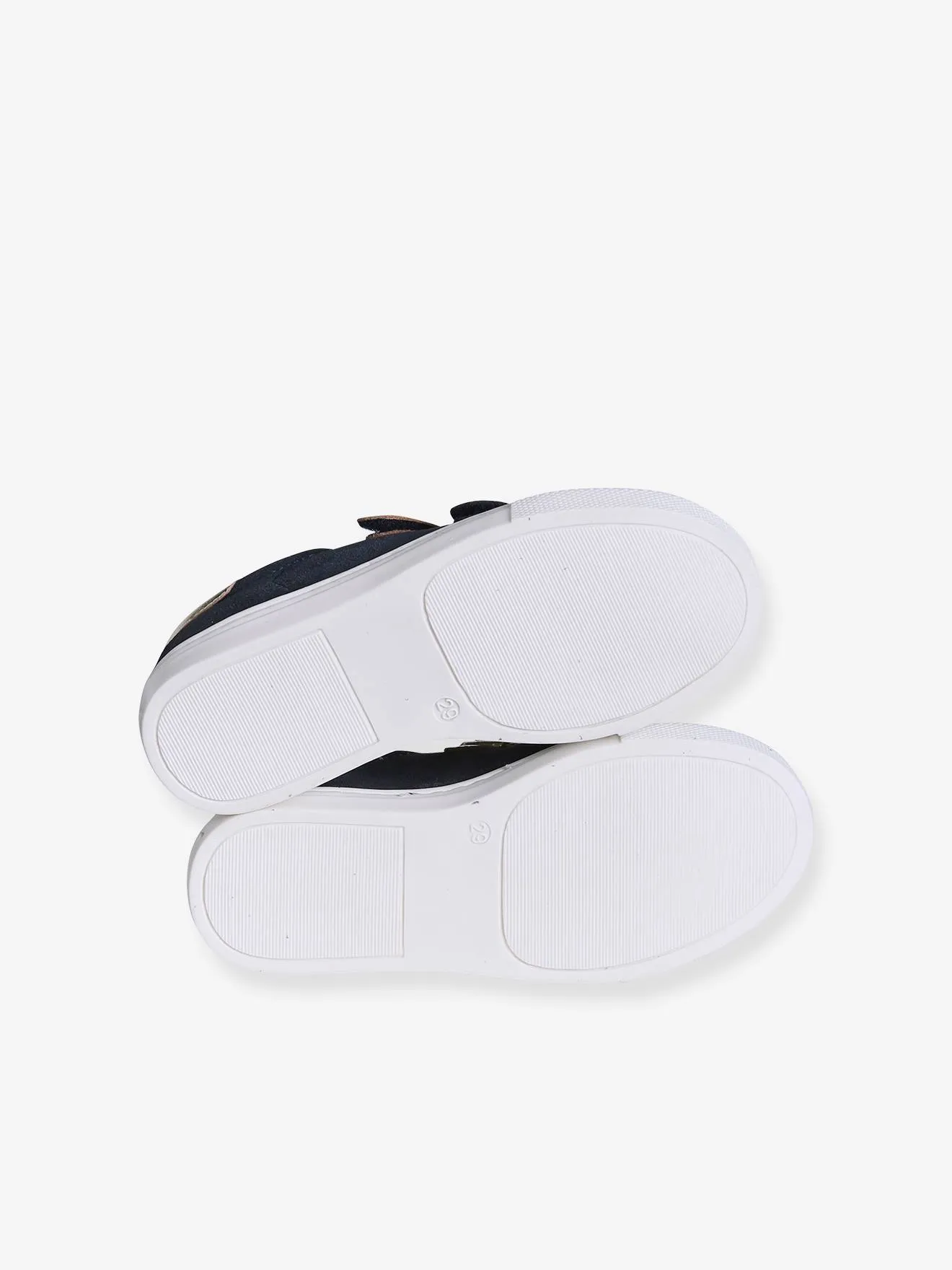 Zapatillas de piel con cierre autoadherente para niña