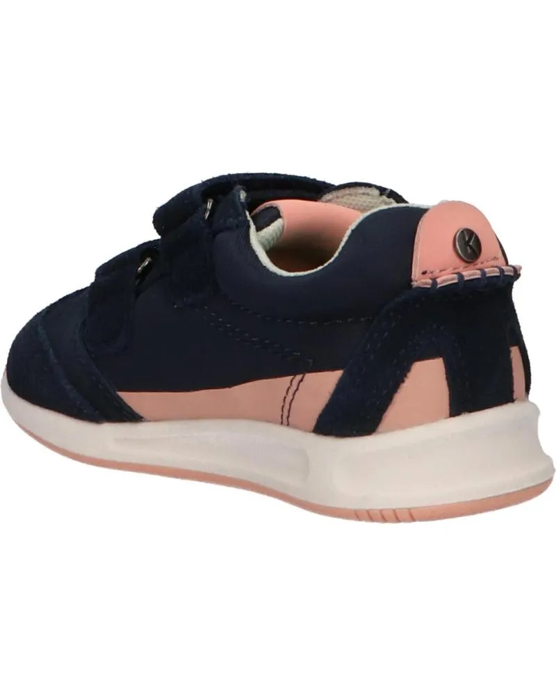 ZAPATILLAS DEPORTE DE NIñA Y NIñO KICKERS 68629010 KICK 18 BB 103 MARINE ROSE