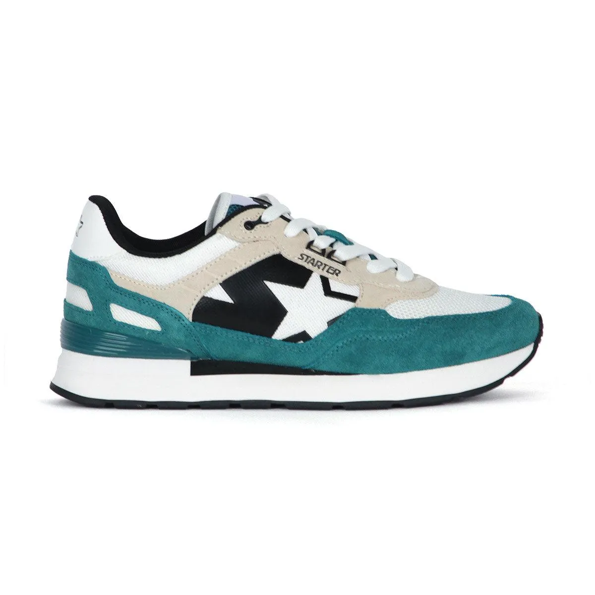 Zapatillas Starter Trucker Blanco Negro Verde