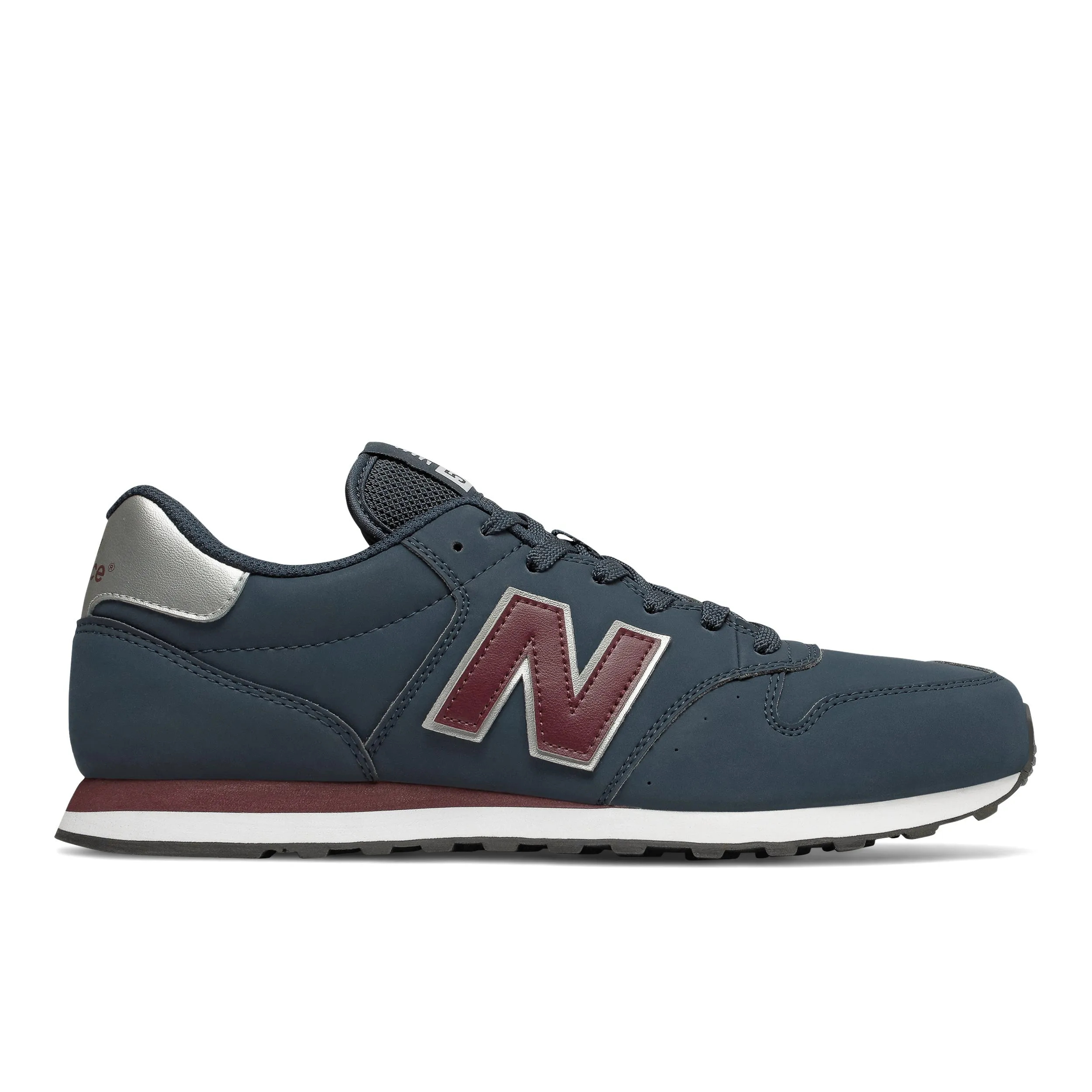Zapatillas Urbana Hombre New Balance 500 Azul/Burdeo