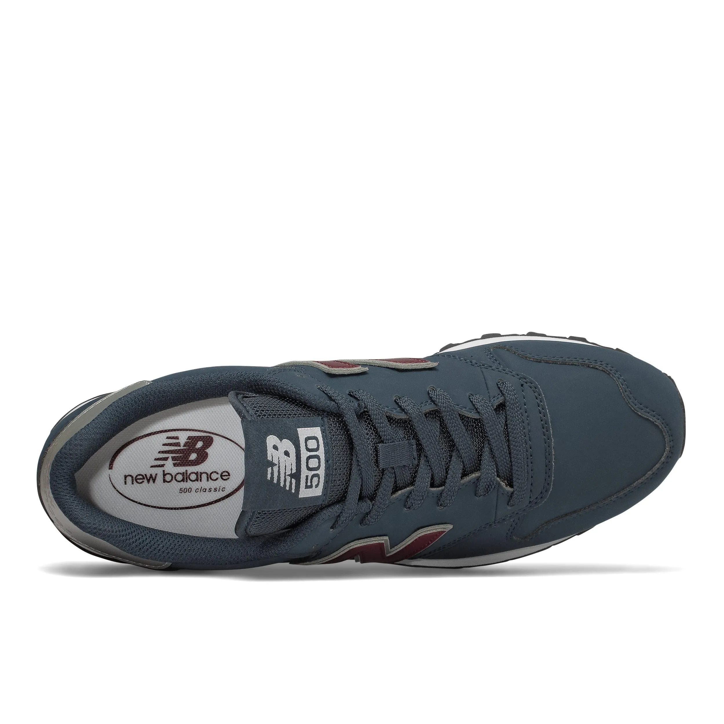 Zapatillas Urbana Hombre New Balance 500 Azul/Burdeo