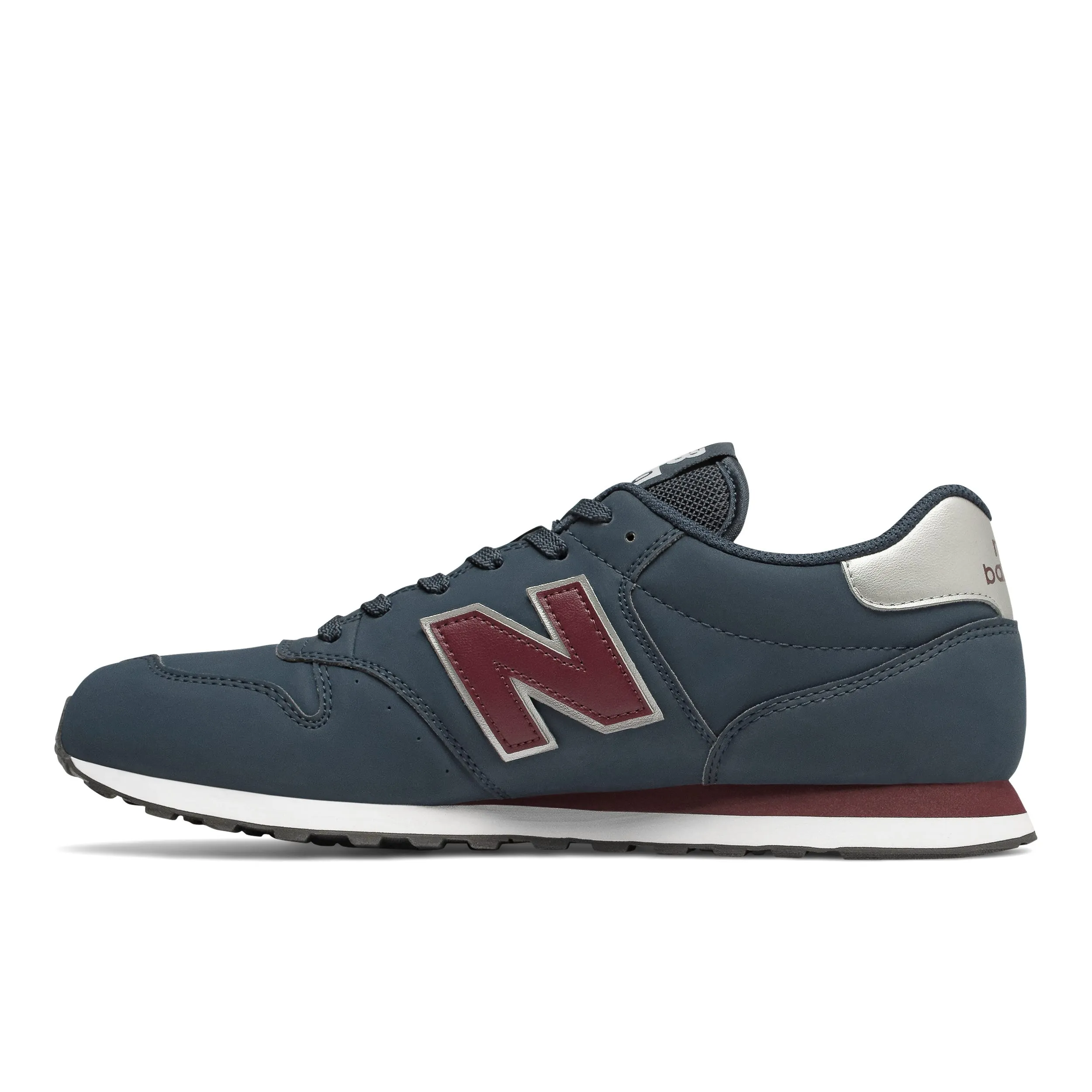 Zapatillas Urbana Hombre New Balance 500 Azul/Burdeo