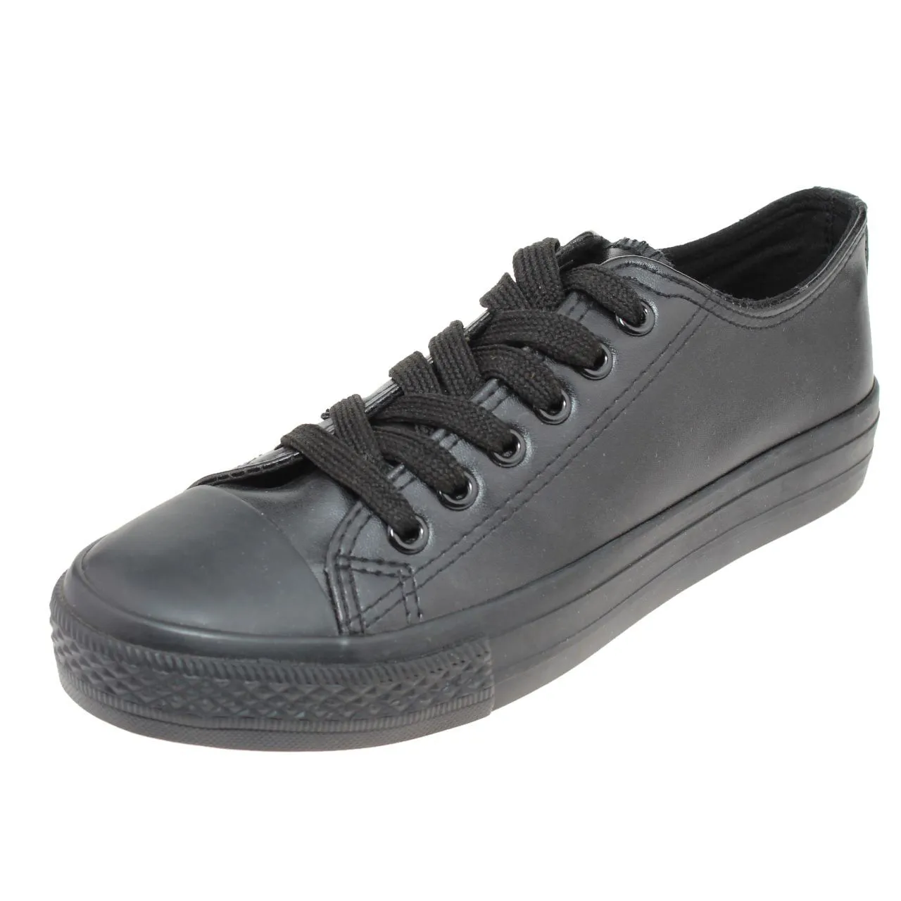 Zapato Colegio Negro Vía Franca Art. 5w8043y