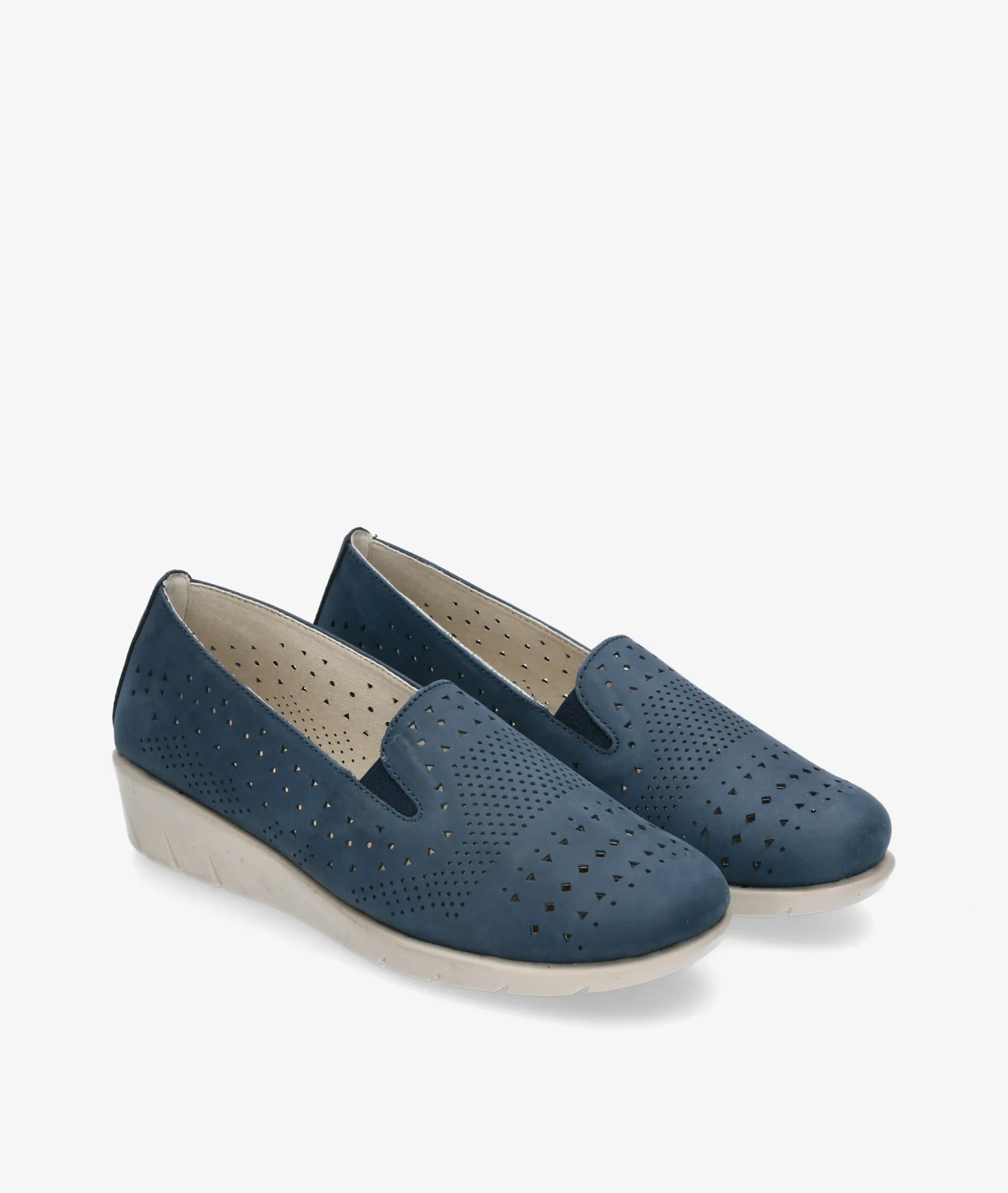 ZAPATOS ST. GALLEN  210316393P KAROL EN NOBUCK AZUL